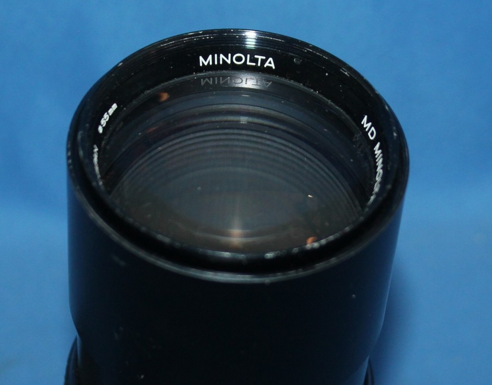 Minolta MD Celtic 200mm 1:4 Lens 55mm