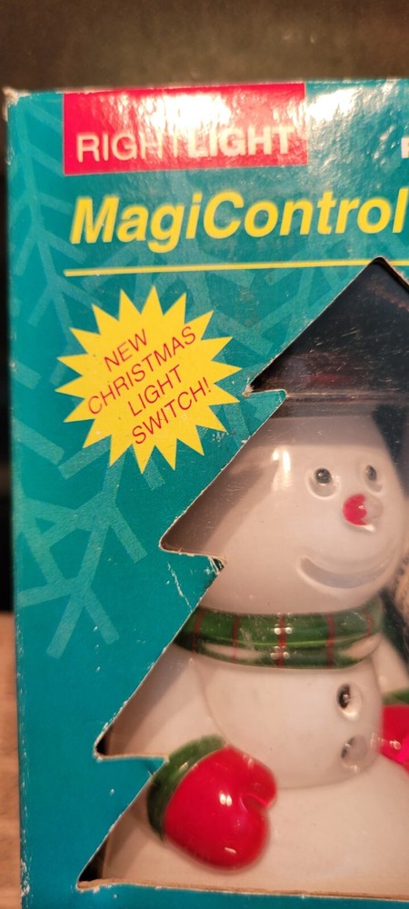 Magicontrol Ornament Christmas light touch control switch Snowman Electric Plug