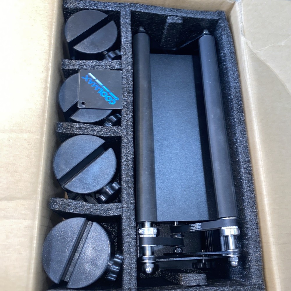 ATOMSTACK R3 Rotary Roller Module Compatible W/ 95% Laser Engraving Machine NEW