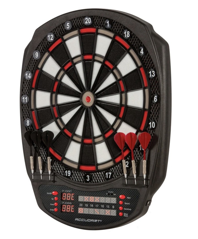 Meteor Electronic Dartboard - 35 Game Modes - 580 Game Variations - Advanced ...