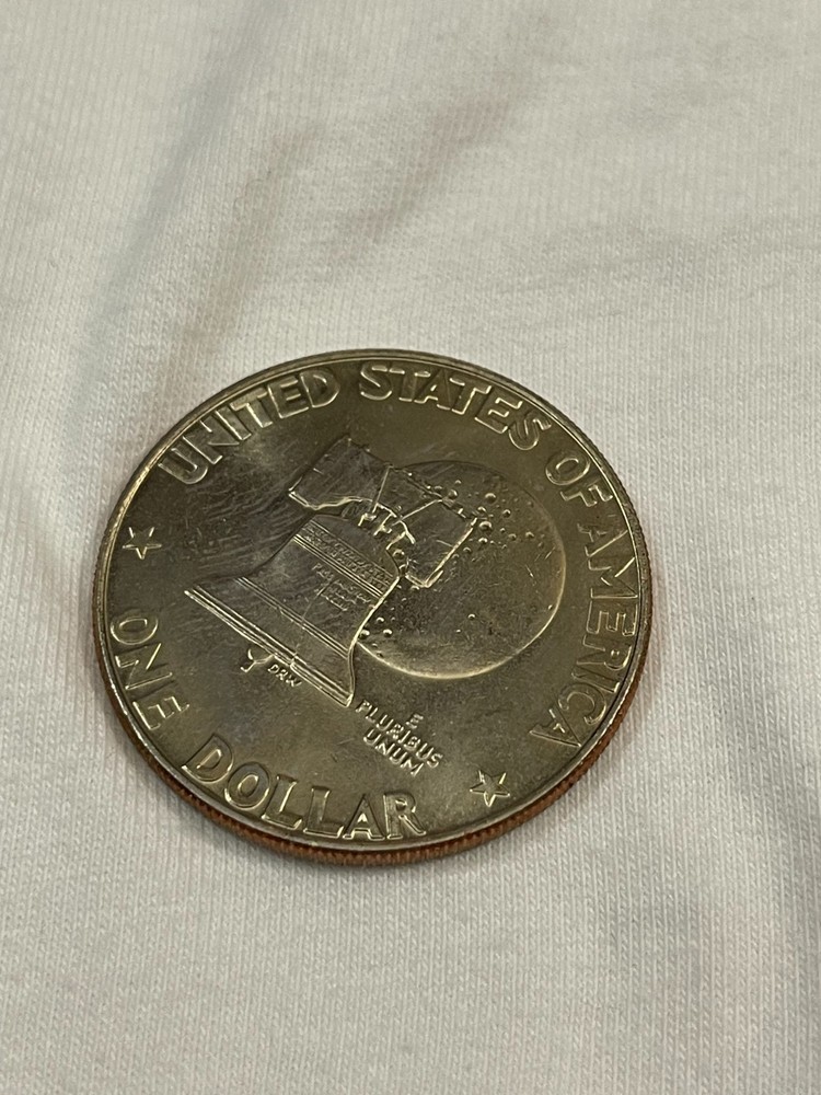 1976 Bicentennial Eisenhower Dollar Coin Error Mint Mark 14