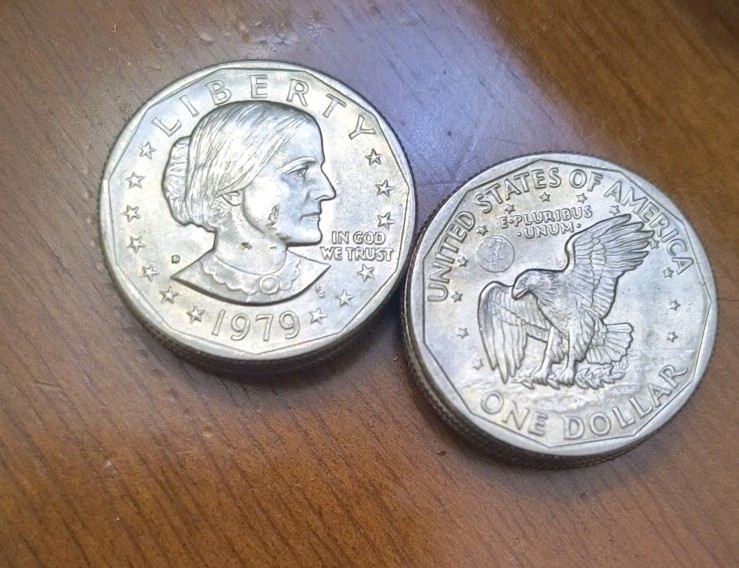 1979-D SBA$1 Susan B. Anthony Dollar