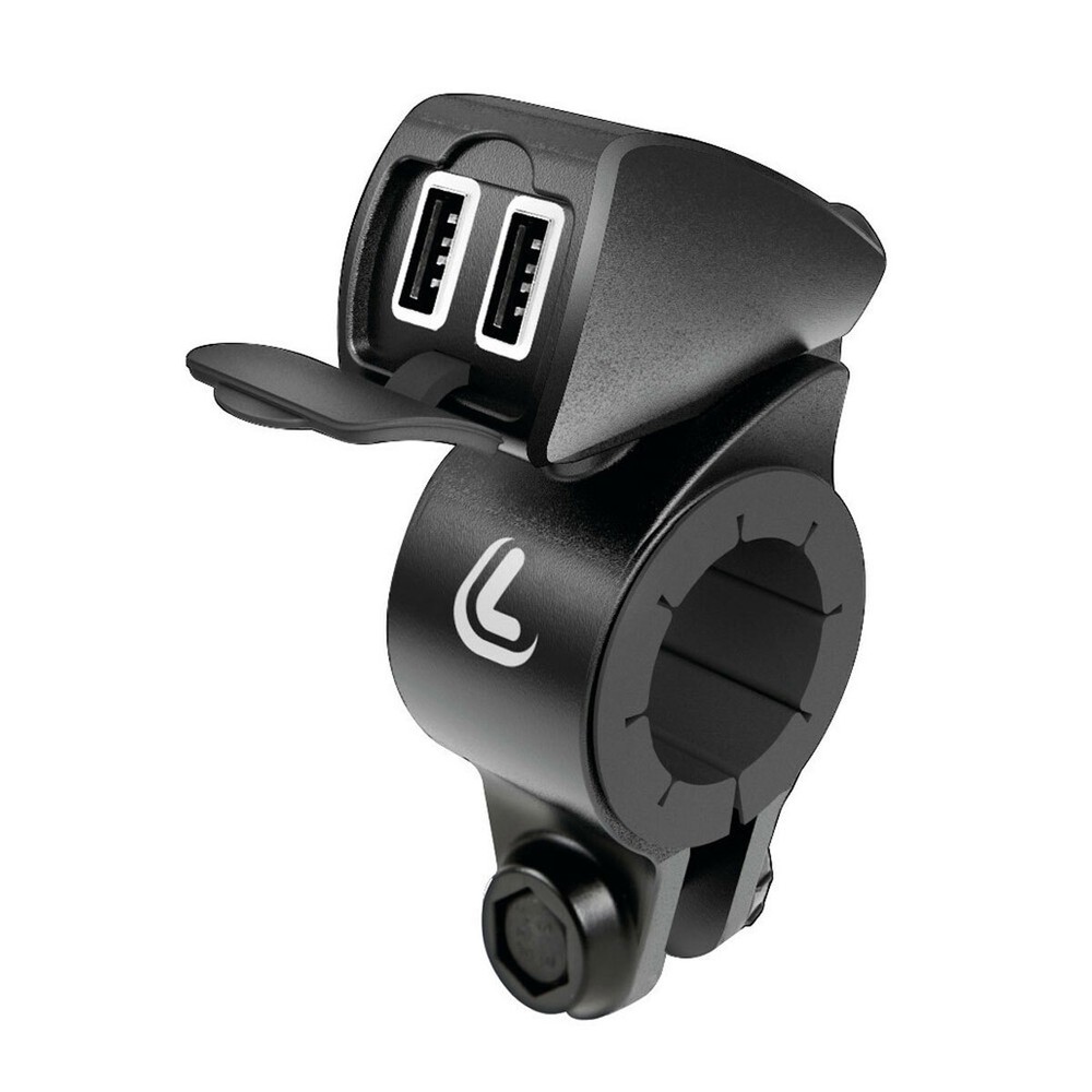 Trek Ultra Fast Charge 5400mA 12/24V USB-Fix Lamp Dual Handlebar USB Socket