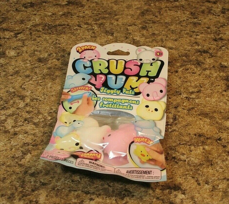 Crush Yum Jiggly Pals 2pk NEW