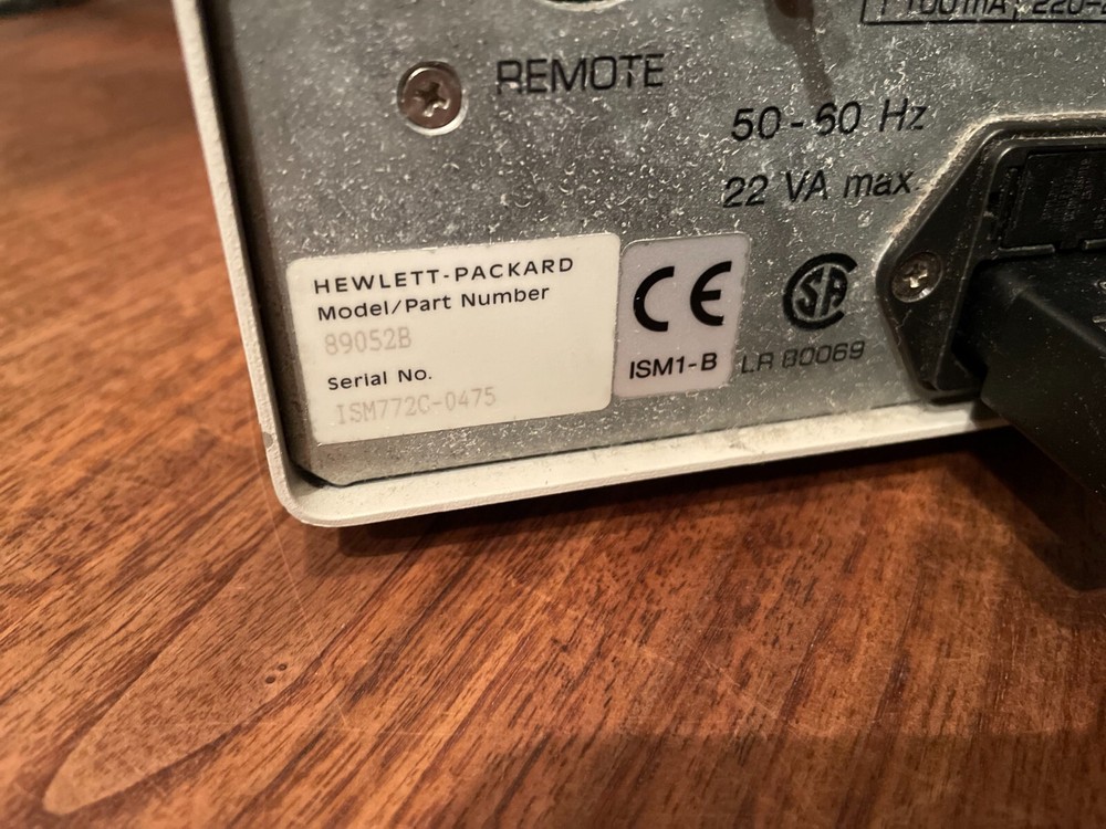 HP Peristaltic Pump - 89052B