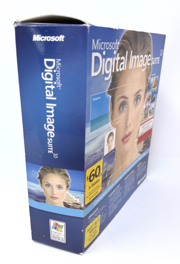 Microsoft Digital Image Suite 10 DVD & User's Manual - For Windows XP 2000 ME 98