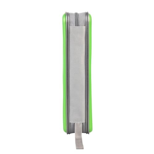 CD Case Hard Plastic CD Holder Protective DVD Disc Storage 96 Capacity Green