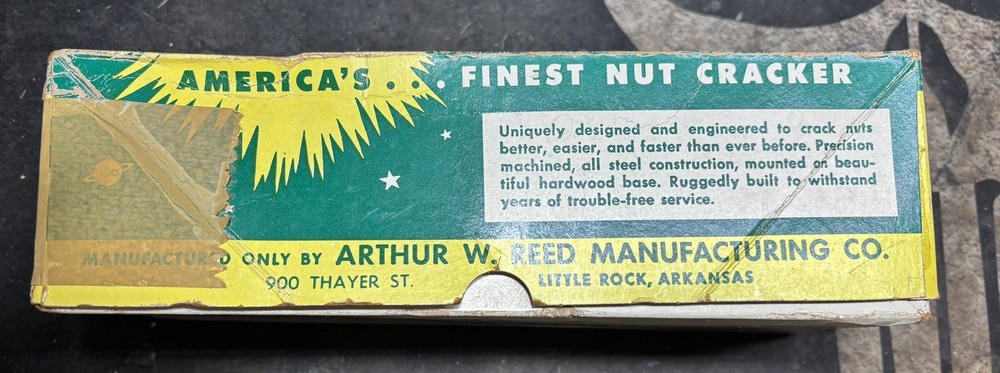 Vintage Open Box Reed’s Rocket Nutcracker Model R-300 (Circa 1950s)