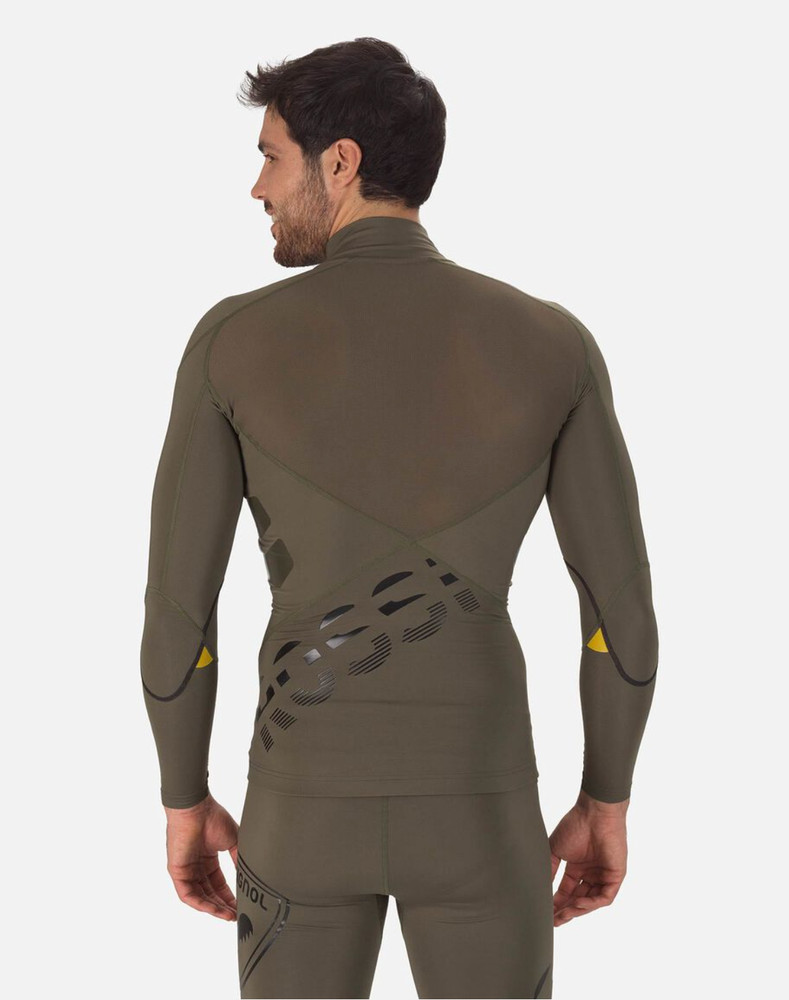 ROSSIGNOL infini ski racing compression top training baselayer ventilated mens S