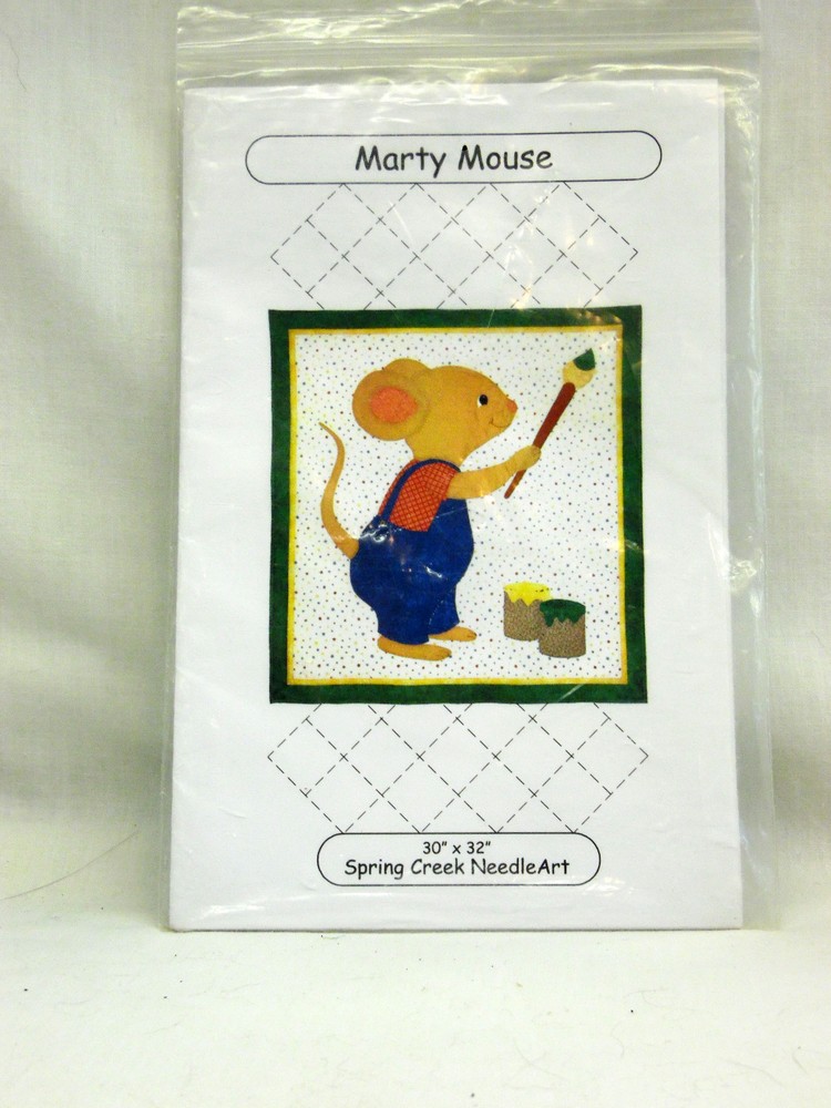 Spring Creek Needle Art, 1001 - Marty Mouse Applique