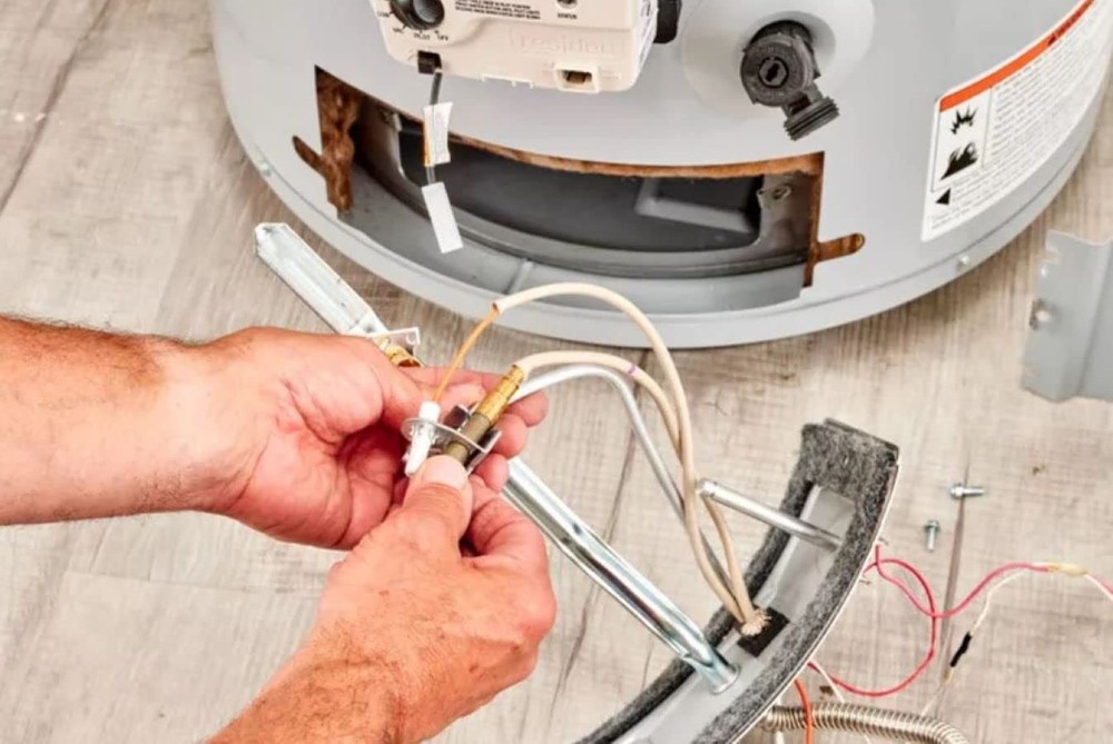 Resideo CQ100A1013/U 24-Inch Replacement Thermocouple for Gas Furnaces, Boile...