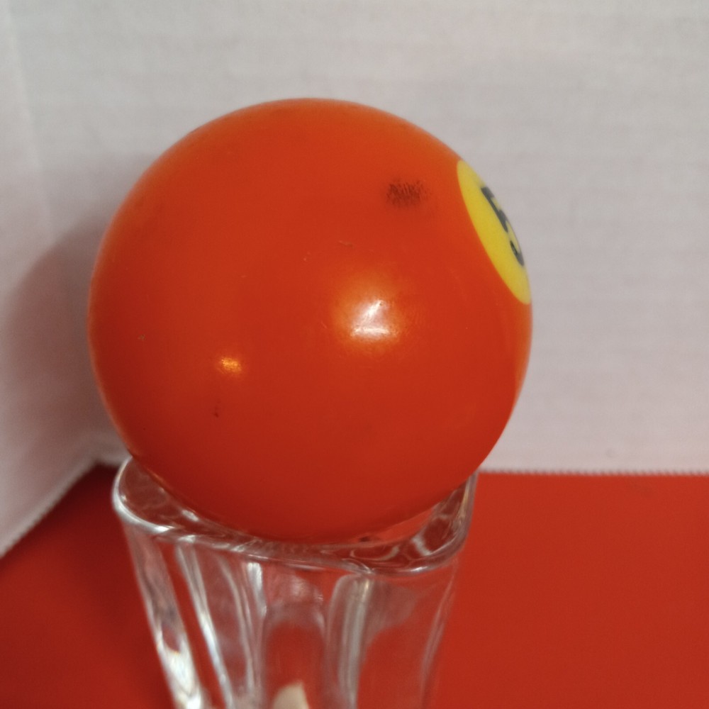 Vintage Number 5 Pool Ball Replacement Billiard 