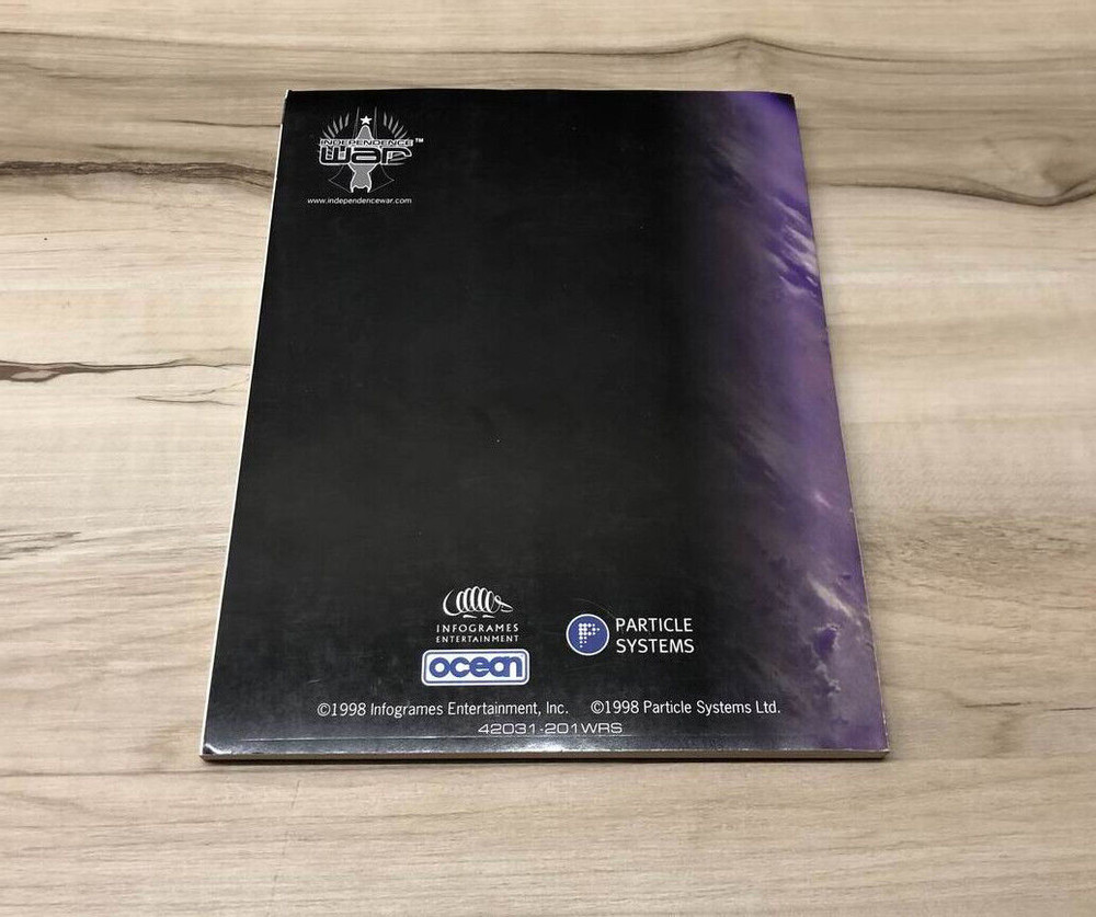 Original INDEPENDENCE WAR : Big Box Video Game Manual
