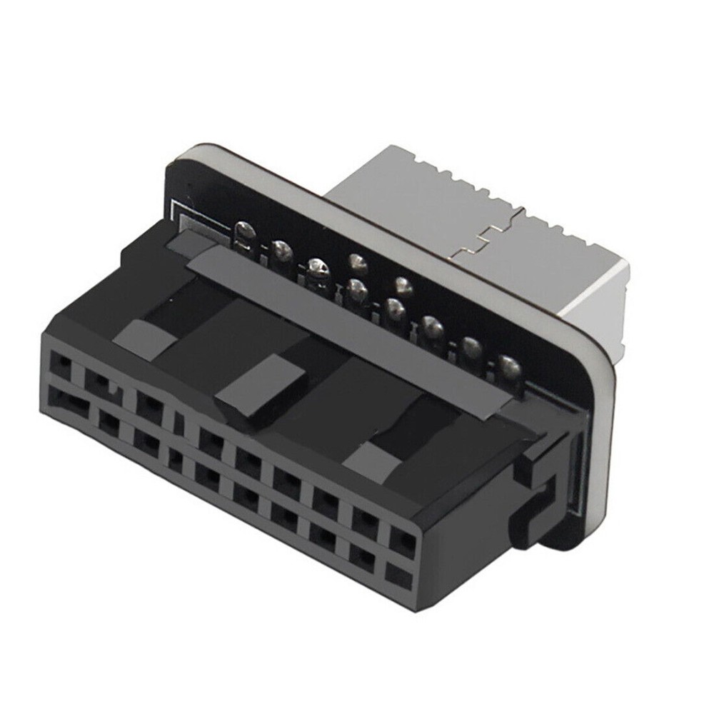 USB3.0 Internal Header to USB 3.1/3.2 Type C Front Type E Adapter 20pin to 19pin