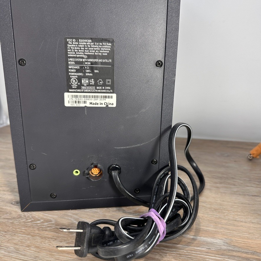 Harman Kardon 3-Pc System Speakers with Subwoofer, Satellite Computer Desktop