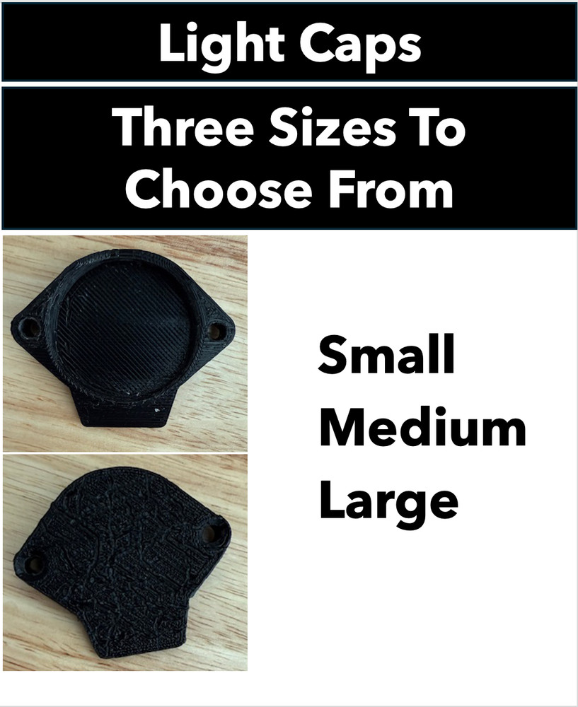 Light Cap Cover for Flashlights/ Weapon Light Size M