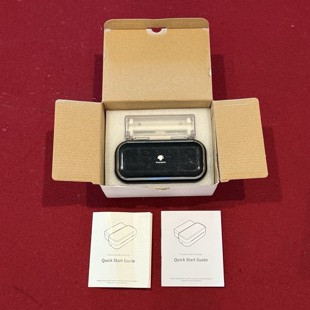 Phomemo M03 Mini Printer - No Paper or Cords