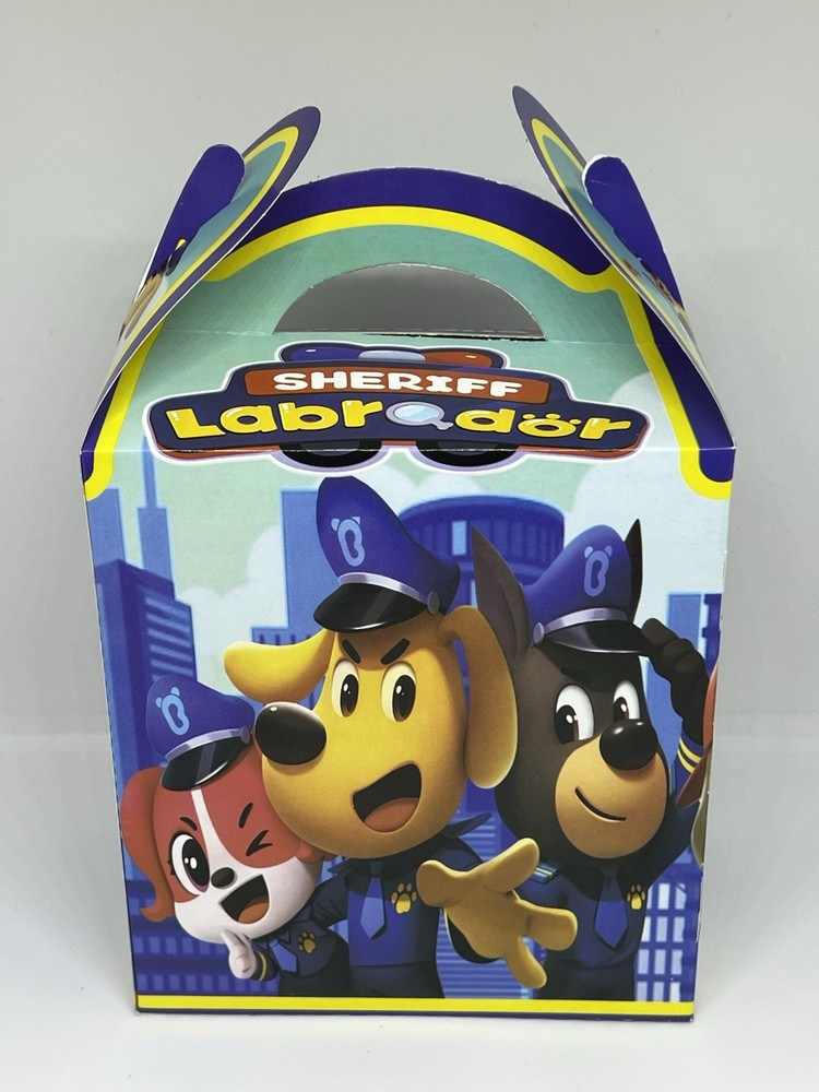 10 ct. Pack - Sheriff Labrador Candy Boxes / 10 Cajitas de Sheriff Labrador