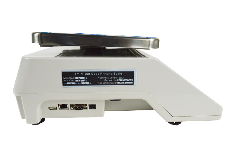 110V Digital Price Computing Scale Thermal Printer Supermarket Scale max. 66 lb