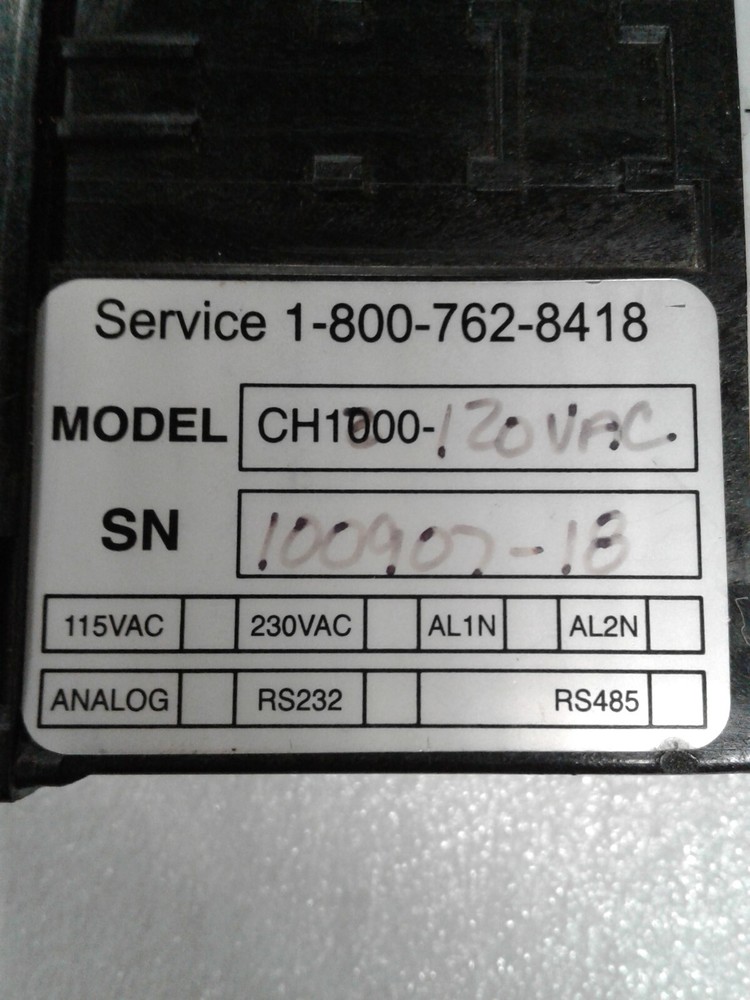 EPG Companies CH1200 120VAC Digital Panel Mount Meter