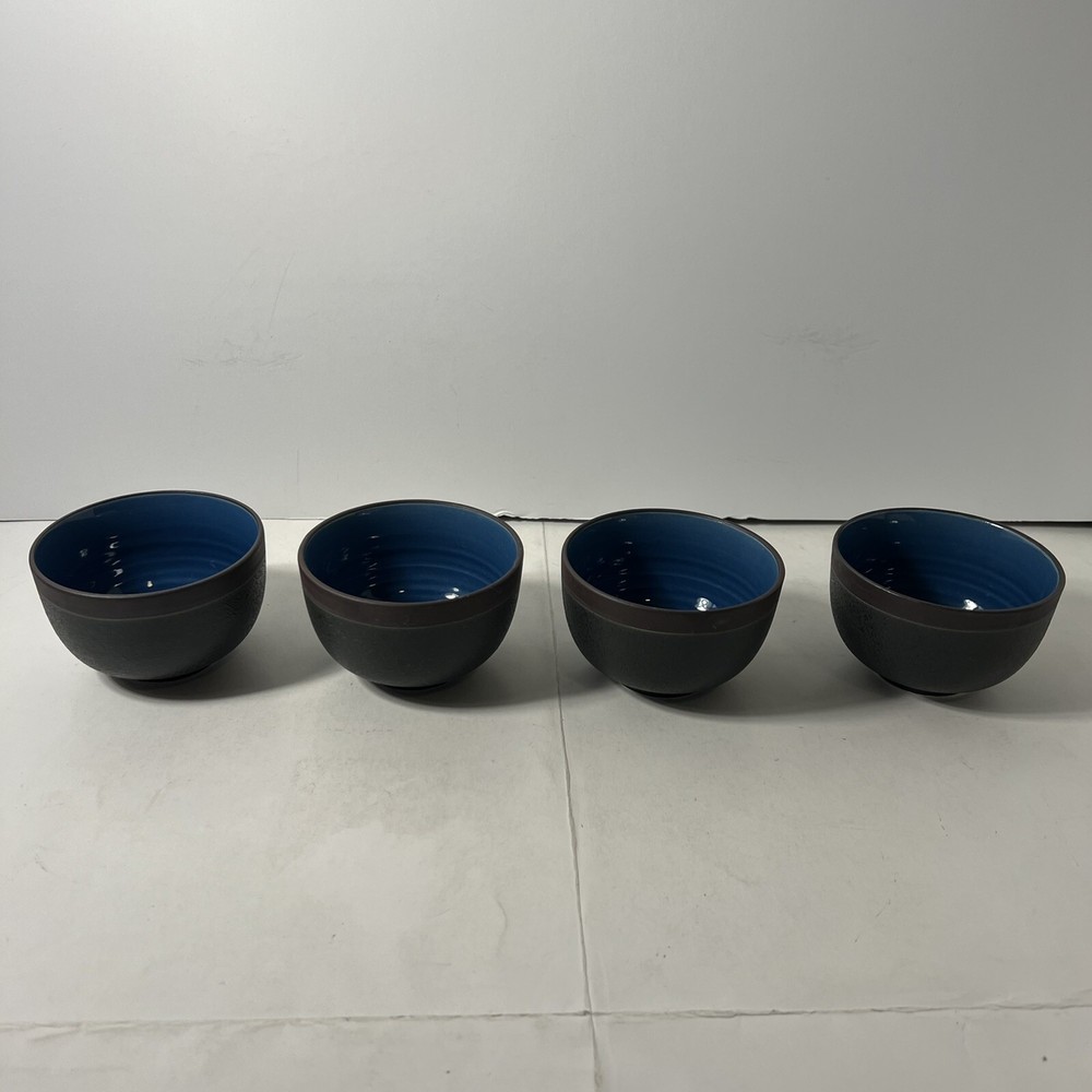 cebu set of four blue tea cups cellar macys