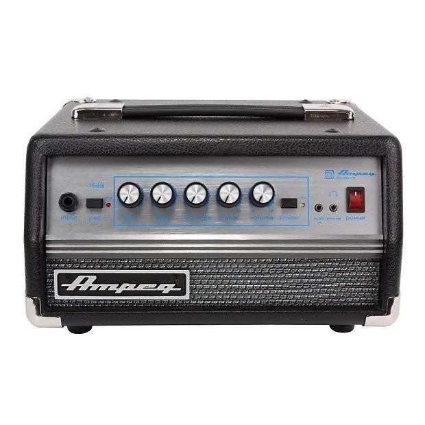 Ampeg Micro VR 200-Watt Compact Solid State Bass Amp Head *Free Shipping in...