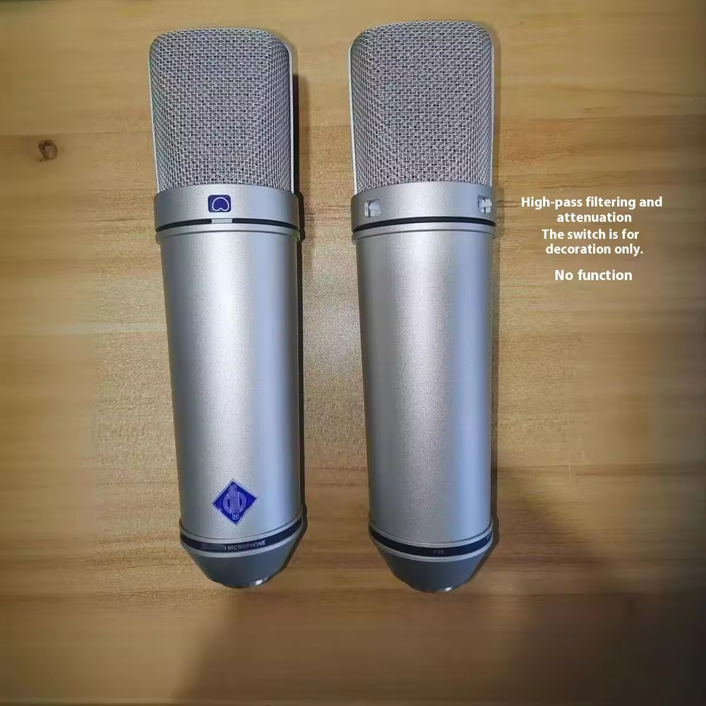 High-end DIY replica U87ai microphone condenser studio/podcast/live streaming/