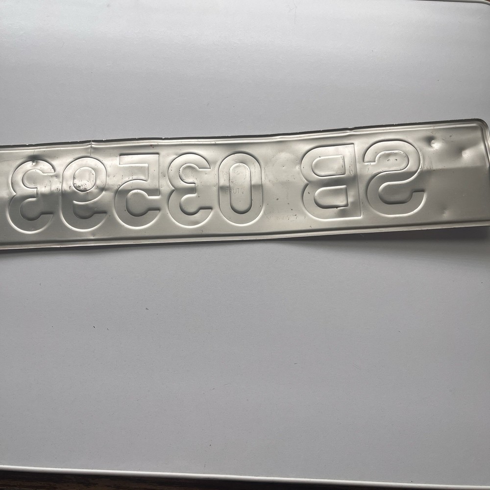 ROMANIA LICENSE PLATE