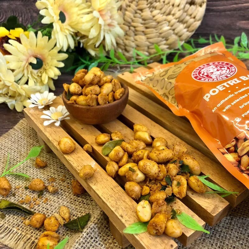 Indonesian Garlic Peanuts Snack