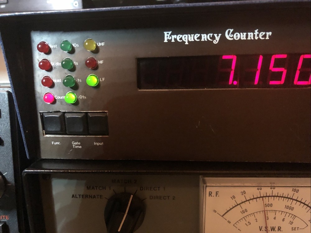 Napkin frequency counter Very Nice