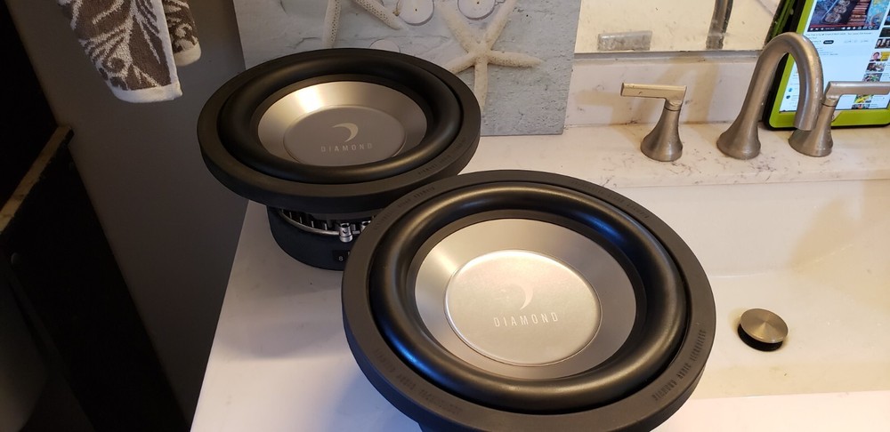 Diamond Audio m6d2 pair 10s old school USA made