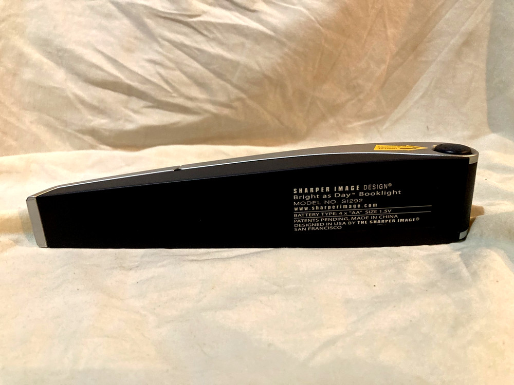 NEW! Sharper Image Design “Bright As Day” Daylight Spectrum Book Light (no box)