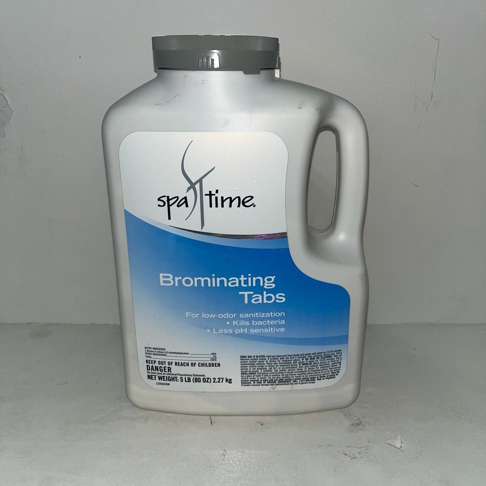 Spa Time Tabs Low Odor Sanitization - 5 lbs