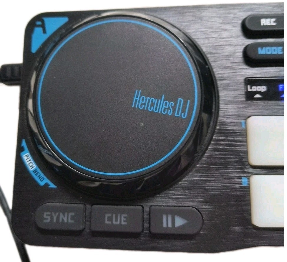 Hercules DJControl Compact Mobile DJ Mixer Controller W USB Cable New *No Box