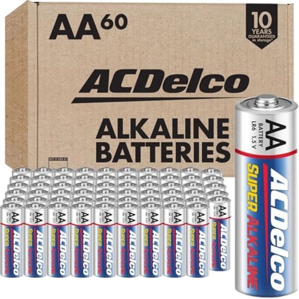 ACDelco Double AA Batteries, Maximum Power Super Alkaline Battery (Select Size)