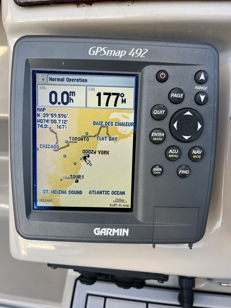 GARMIN GPSMAP 492 GPS/PLOTTER