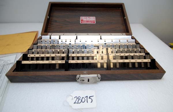 Webber RS84A1 Gage Block Set (Inv.28075*)