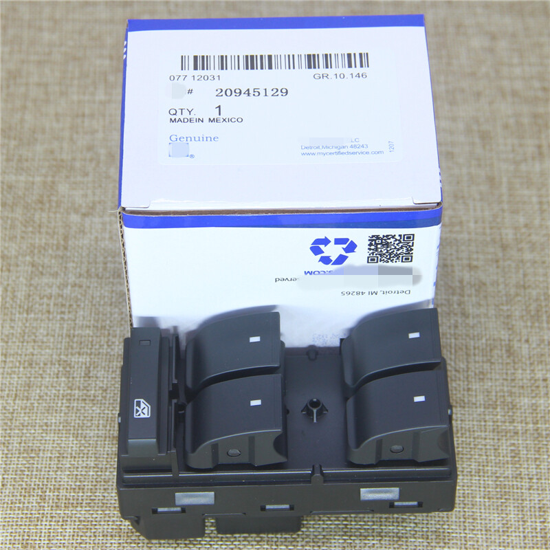 Left Driver Side Master Power Window Switch for Chevrolet Silverado GMC