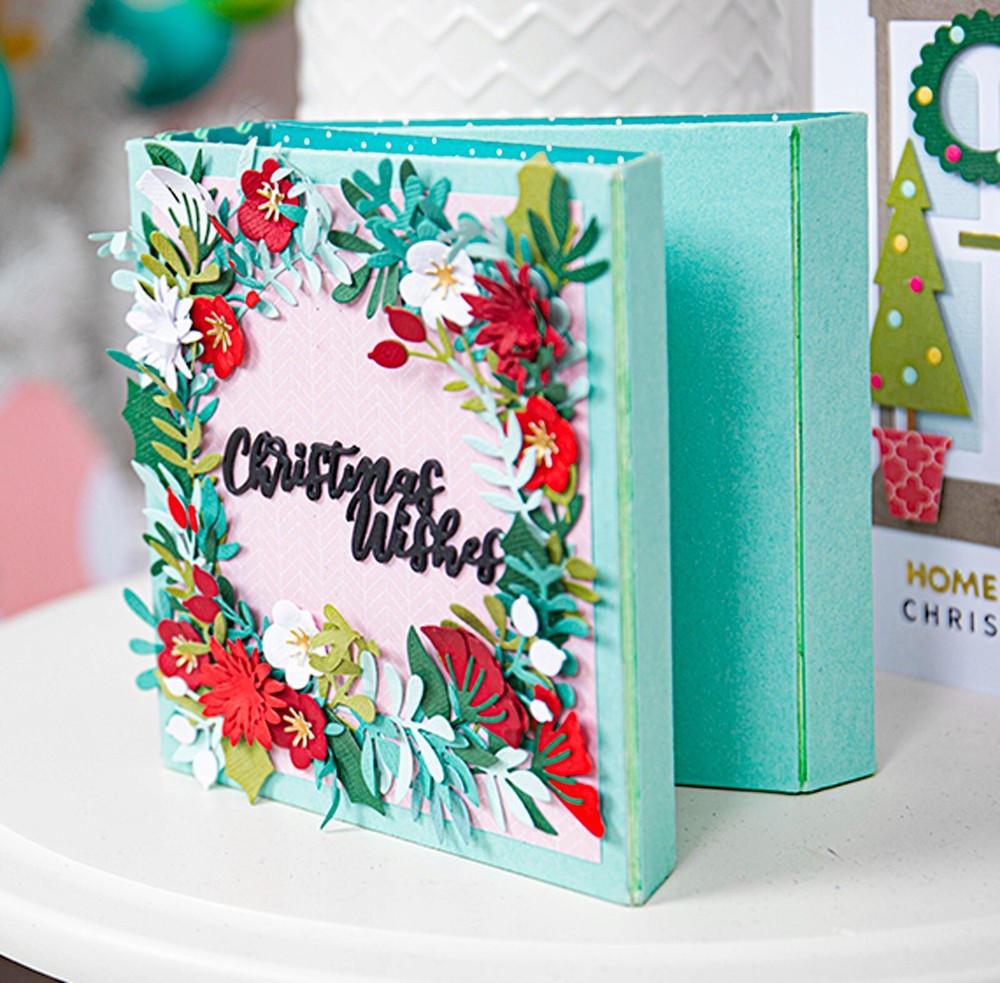 Sizzix Thinlits Floral Abundance #664707 24pc set Retail $24.99