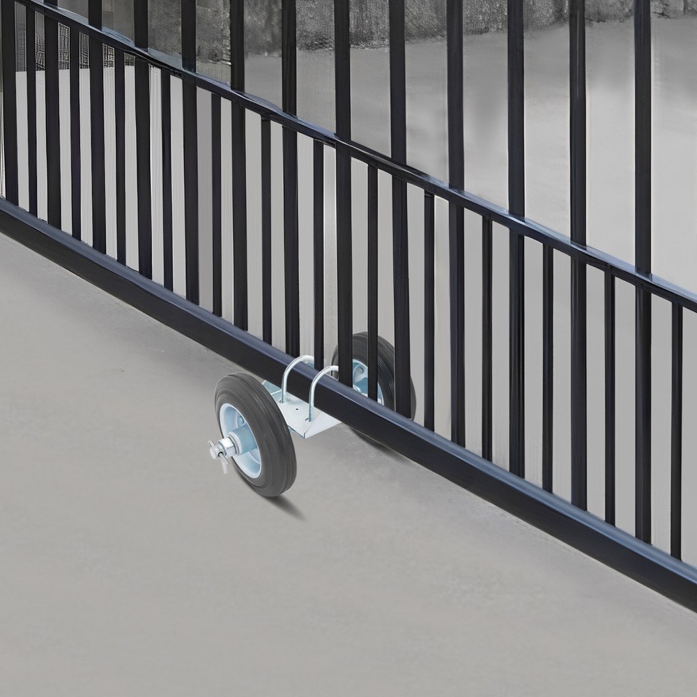 Rolling Gate Hardware Kit, Heavy Duty Sliding Gate Rollers Wheels Kit