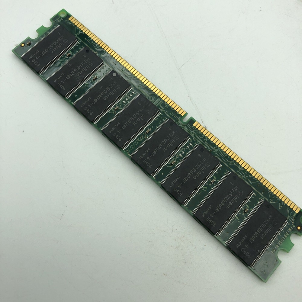 512mb PC2100 DDR266 ( NON-ECC ) 64mx64 SDRAM Rare Vintage