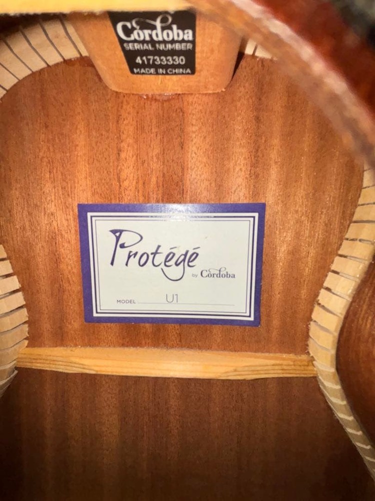 Cordoba Proteg U1 ukulele, my first one