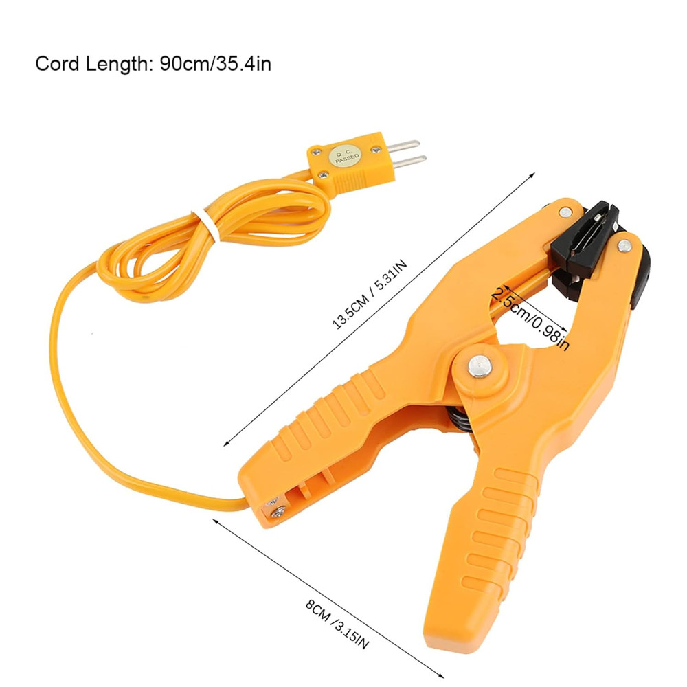 Thermocouple Pipe Clamp HT-05 K-Type Thermocouple Temperature Sensor Probes Cli
