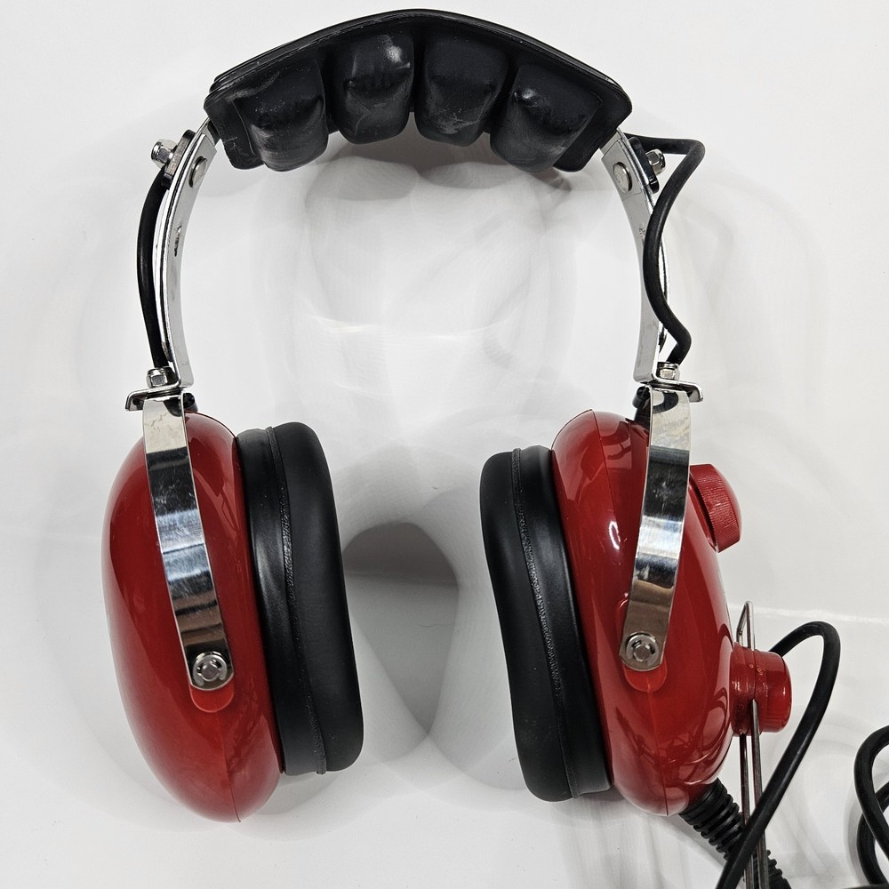 AVCOMM AC-250PNR Red Headset Bundle With Accessories #2
