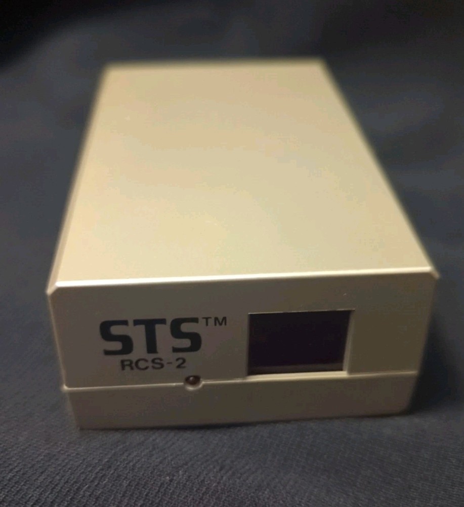 Vintage Satellite Technology Remote Control Sensor Box STS RCS-2 RF Input TV Out