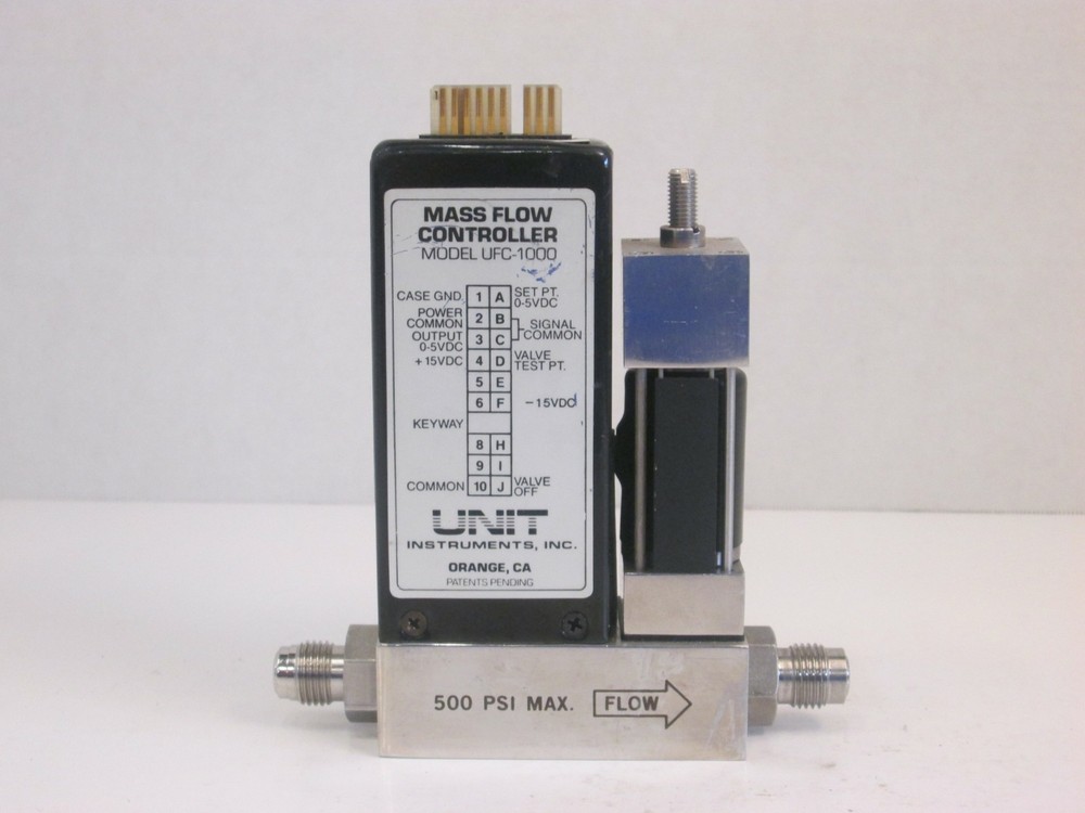 Unit UFC-1000, MFC, Mass Flow Controller, O2, 10 SLPM, Used