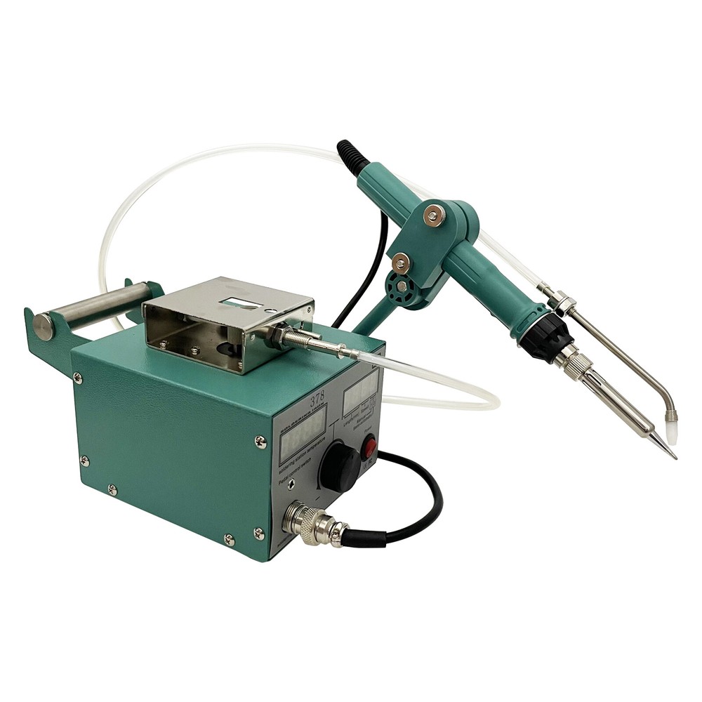 Semi-automatic Feeding Tin Spot Welding Machine Soldering Table 110V 80W