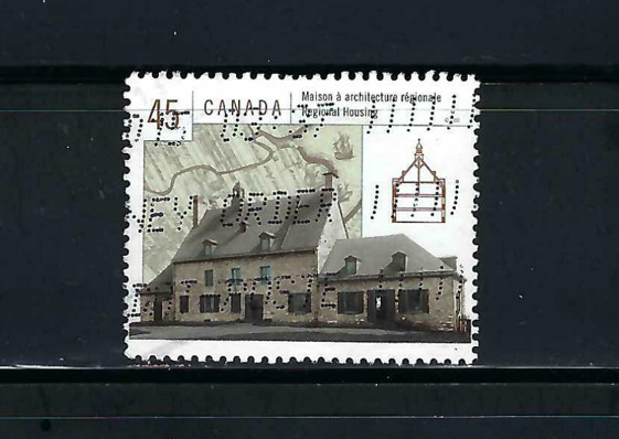 Canada #1755c, 45c - Housing in Canada -- Regional