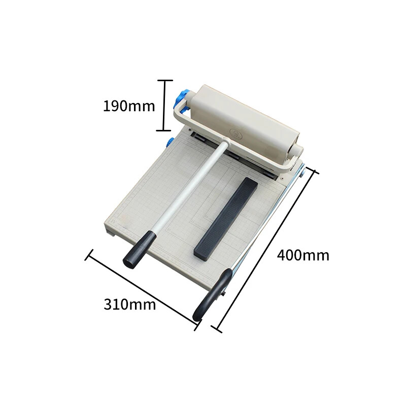 Three-Hole Punching Machine Adjustable Hole Spacing Belt Knife Cutting Machine