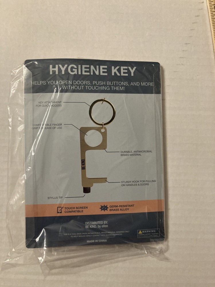 NEW!! Be Kind Ellen Box Hygiene Key